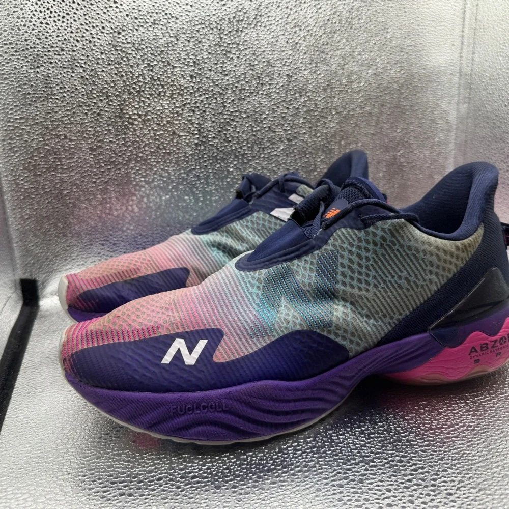 Size 13 New Balance FuelCell Rebel v2 Mens Purple Good Running Shoes MRBLTH1